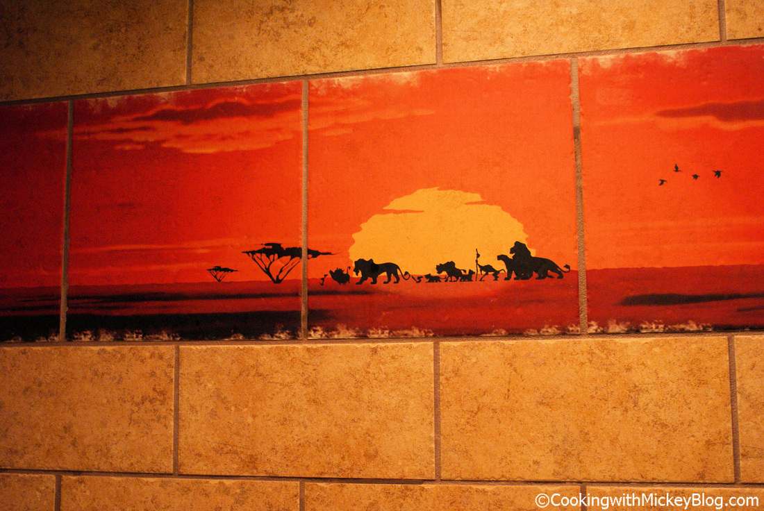 This is inside a shower at Disney's Animal Kingdom Resort.